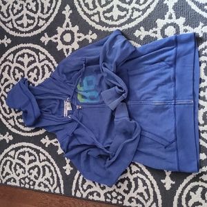 Pink full zip hoodie